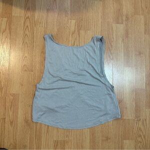 BuffBunny Collection Sleeveless Tank Top Tulip Open Back Modal